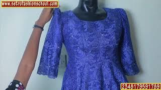 DIY: How To Cut Padded/Bust Cut African/Nigerian Igbo Blouse {Well detailed}