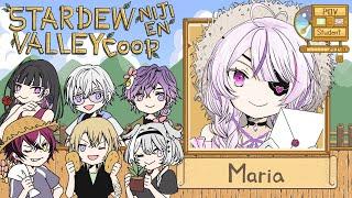 【Stardew Valley】PEOPLE WANNA PLAY FARMING GAME WITH  ME!!!!!【NIJISANJI  EN | Maria Marionette】