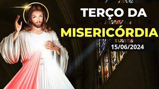 TERÇO DA MISERICÓRDIA AO VIVO DE HOJE - 15/06/2024 | SÁBADO