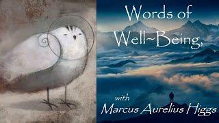 Words of Well-Being, with Marcus Aurelius Higgs