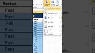 Format Cells by text #conditional #formatting #excel #exceltutorial