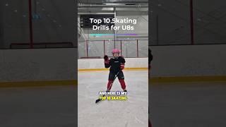 10 Skating Drills for the kids or little hockey players #hockey #skating #hockeycanada