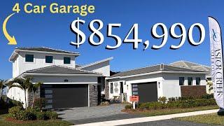 4 CAR GARAGE Port St. Lucie Florida's HIDDEN New Construction