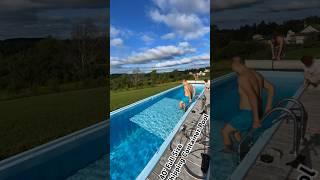 40’ Shipping Container Pool #swimmingpool #containerpool #pool #pooldesign #swimming