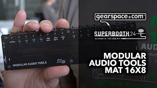 Modular Audio Tools MAT 16X8 Interface - Gearspace @ Superbooth24