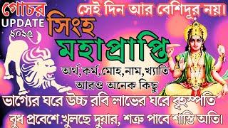 সূর্যশক্তির প্রভাবে অপ্রতিরোধ্য উন্নতি  | সাফল্য সমৃদ্ধি শুভ লাভ | singho rashi  powerful influence