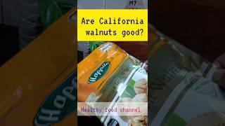 Are California walnuts good ? #shortsfeed