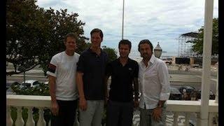 Henri Leconte, Thomas Enqvist, Fabrice Santoro, Fabrice Santoro & Mats Wilander in Rio de Janeiro