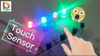 Just Touch lightly, the led light is bright | 轻轻一碰，led 灯就亮了