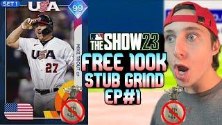 99 TROUT BOUGHT! No Money Spent Ep.1 MLB The Show 23 Diamond Dynasty