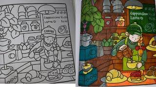 Watch This Coffee Shop Come to Life with Colors