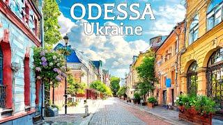  Exploring ODESSA 4K - walking and bus tour, Ukraine