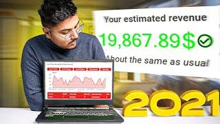 How Much Money I Made From YouTube In 2021 (With Proof) | YouTube Income Report