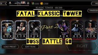 FATAL KLASSIC TOWER BOSS BATTLE 60 (Part 2) + Reward I Floors 61 to 74 Gameplay in Auto Mode