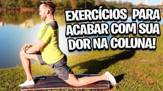 MELHORES EXERCÍCIOS PARA ACABAR COM SUA DOR NA COLUNA - Fisioprev com Guilherme Stellbrink