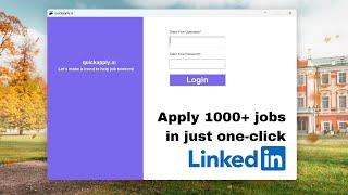 Quickapply.ai first impression - ai to apply jobs automatically | Apply linkedin jobs automatically