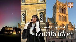 Cambridge | a week in my life: matriculating, northern lights and friends 