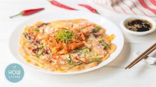 【創意料理】海鮮煎餅 Seafood Pancakes │HowLiving美味生活