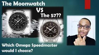 The Moonwatch vs The 57? What Omega Speedmaster Would I Choose?