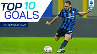 The Top 10 Goals of November | Top Goals | Serie A 2024/25