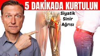 5 Dakikada Siyatik Sinir Ağrısına Veda Edin | Dr.Berg Türkçe