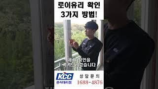 로이유리 구별하는 3가지 방법!