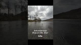 New River Smallmouth Bass Fishing #smallmouth #travel #travelvlog #newriver #river #mountains #fish