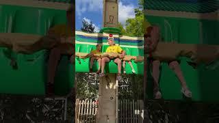 lil bro was terrified of this shocking ride 