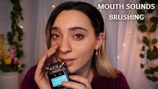 LENTI E DOLCI SUSSURRI, MOUTH SOUNDS E BRUSHING CAMERA ️ ASMR per farti dormire profondamente