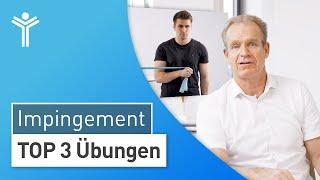 TOP 3 Übungen bei Impingement-Syndrom: Schulterschmerzen selbst behandeln