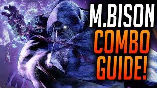 Street Fighter 6 M. BISON COMBOS! Complete Starter Guide