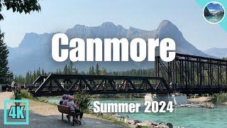 Walking Through Charming Canmore Part 1  Summer 2024