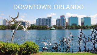 Orlando Florida 2024 - Exploring the Historic Downtown Area · Walking Tour 4K