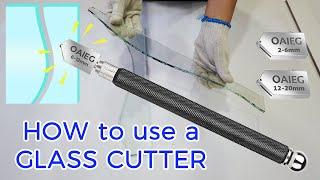 How to use OAIEGSD_Glass Cutter, Glass Cutting, cut curve lines