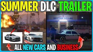 EVERYTHING IN THE NEW GTA ONLINE SUMMER DLC TRAILER - The Bottom Dollar Bounties DLC