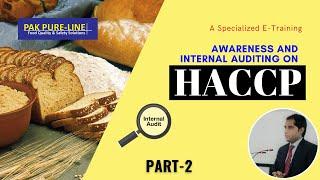 Awareness and Internal Auditing on HACCP | Webinar Part 2 | Pak Pure-Line