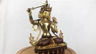 GOD GREEN TARA KWAN-YIN GUANYIN BODHISATTVA BUDDHA STATUE