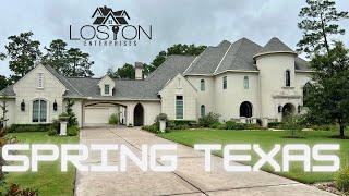 Spring Texas is this house worth $2.2M?! ∙ 6000+ Square feet ∙ Movie Room ∙ Pool ∙ Houston Living