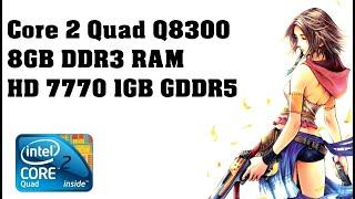 INTEL CORE 2 QUAD Q8300 + AMD HD 7770 [50€/50$ "GAMING" PC] - 2022 GAME TESTS