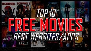 Top 10 Best FREE MOVIE WEBSITES to Watch Online!