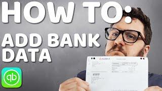 How to add a Bank to QUICKBOOKS ONLINE in 2020!