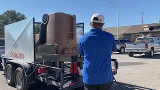 Trash bin cleaning/ Pressure washing business turn key trailer!