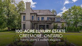 Stunning 100-Acre Creemore Country Estate | Luxury Real Estate in Ontario's Scenic Countryside