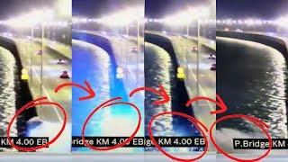 CCTV footage shows SUV plunging off Penang Bridge