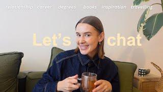 get to know me Q&A | moving abroad, why I changed careers, travelling the world, how I met my bf