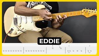 Eddie - Red Hot Chili Peppers | Tabs | Guitar Lesson | Cover | Tutorial | Solo