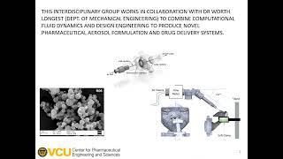 VCU Pharmaceutical Engineering   Dr  Michael Hindle