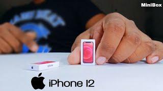 apple iphone 12 mini unboxing miniphone | minibox