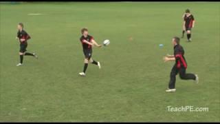 Basic Rugby Drills - Line drill