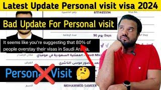 Saudi Personal visit visa | Latest Update For saudi personal visit visa 2024 | by SABIR TYAGI